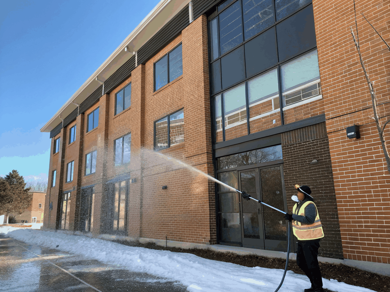 Professional power washing service