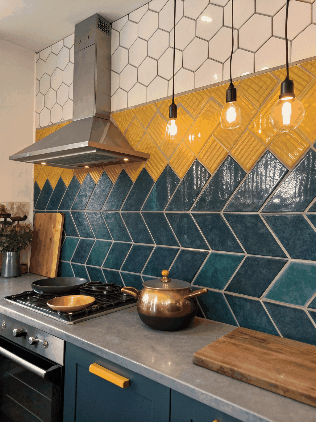 Custom Backsplash Install